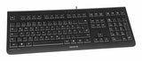 CHERRY KC 1000 tastatur Hjemme/kontor USB QWERTY Portugisisk Sort