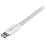 StarTech.com USBLT2MW Lightning kabel 2 m Hvid