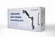 Gembird MA-DA1P-01 skærmbeslag og -stativer 81,3 cm (32") Skrivebord Sort
