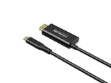 Vivolink PROUSBCHDMIMM2-CHARGE USB-kabel USB 3.2 Gen 1 (3.1 Gen 1) 2 m USB C Sort
