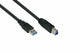 Kabelmeister UK30P-AB-050S USB-kabel USB 3.2 Gen 1 (3.1 Gen 1) 5 m USB A USB B 5 Gbit/sek. Sort