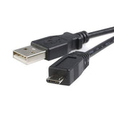StarTech.com 0.5m USB A/microB USB-kabel USB 2.0 0,5 m Micro-USB B 0,48 Gbit/sek. Sort