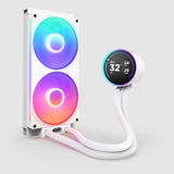 NZXT Kraken Elite 280 RGB Processor Alt-i-en væskekøler 14 cm Hvid 1 stk