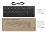 Lenovo 4Y41R64647 tastatur Hjemme/kontor USB Tysk Sort