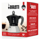 Bialetti Moka Induction Moka gryde 0,9 L Sort