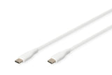 Digitus AK-300341-010-W USB-kabel USB 2.0 1 m USB C 0,48 Gbit/sek. 60 W Hvid