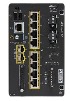 Cisco Catalyst IE3400 Administreret L2 Gigabit Ethernet (10/100/1000) Sort