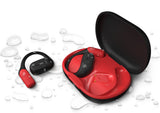 Philips 6000 series TAA6709BK/00 hovedtelefoner/headset True Wireless Stereo (TWS) Ørekrog Sport Bluetooth Sort, Rød