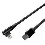 Gembird CC-USB2-CMLML-0.2M Lightning kabel 0,2 m Sort