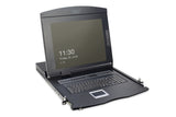 Digitus DS-72210-2GE rack-konsol 43,2 cm (17") 1280 x 1024 pixel Sort 1U