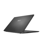 MSI Modern 14 F1MG-876FRNN Intel Core 5 120U Laptop 35,6 cm (14") Fuld HD 16 GB DDR4-SDRAM 512 GB SSD Wi-Fi 6E (802.11ax) Windows 11 Pro Platin, Grå AZERTY Fransk