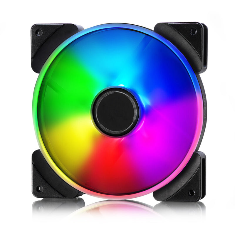 Fractal Design Prisma AL-14 3P Computerkabinet Ventilator 14 cm Sort, Hvid