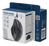 Gembird MUSW2-6B-02 mus Hjem Højre hånd RF trådløs + Bluetooth Optisk 2400 dpi