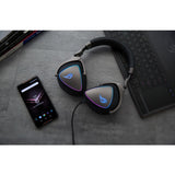 ASUS ROG Delta Headset Ledningsført Spil Sort