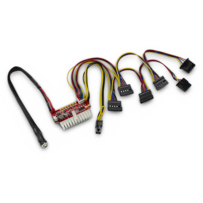 Inter-Tech 88882190 enhed til strømforsyning 200 W 20+4 pin ATX Sort