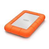 LaCie Rugged Mini ekstern harddisk 2 TB 5400 rpm Micro-USB B 3.2 Gen 1 (3.1 Gen 1) Orange, Sølv