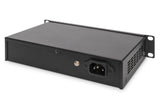 Digitus DN-80115-1 netværksswitch Ikke administreret Gigabit Ethernet (10/100/1000) 1U Grå