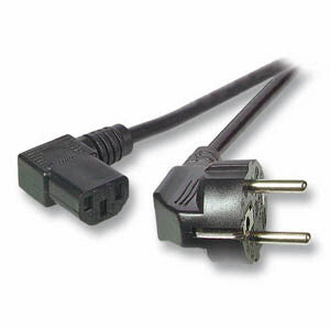 EFB Elektronik EK535.2 el-ledning Sort 2 m C13 forbinder