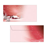 Sigel DU033 kuvert DL (110 x 220 mm) Rød 50 stk