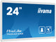 iiyama TW2424AS-W1 skilte display Digital fladpaneldisplay 60,5 cm (23.8") Wi-Fi 250 cd/m² 4K Ultra HD Sort Berøringsskærm Indbygget processer Android 24/7