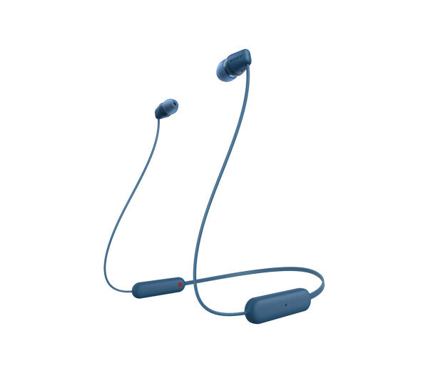 Sony WI-C100 Headset Trådløs I ørerne Opkald/musik Bluetooth Blå