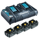 Makita 199485-6 ledningsfrit batteri / ledningsfri oplader Batteri- og opladersæt