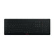Contour Design Stream tastatur Universel RF trådløs + USB QWERTZ Tysk Sort