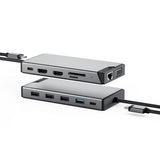 ALOGIC DV3 Ledningsført USB 3.2 Gen 1 (3.1 Gen 1) Type-C Sølv