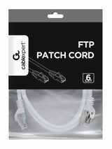 Gembird PP6-1M/W netværkskabel Hvid Cat6 F/UTP (FTP)