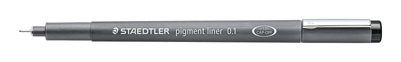Staedtler Pigment Liner 308 fineliner Fin Sort 1 stk