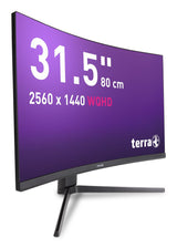 TERRA 3285W computerskærm 80 cm (31.5") 2560 x 1440 pixel Wide Quad HD LCD Sort