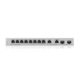 Zyxel XGS1010-12-ZZ0102F netværksswitch Ikke administreret Gigabit Ethernet (10/100/1000) Grå