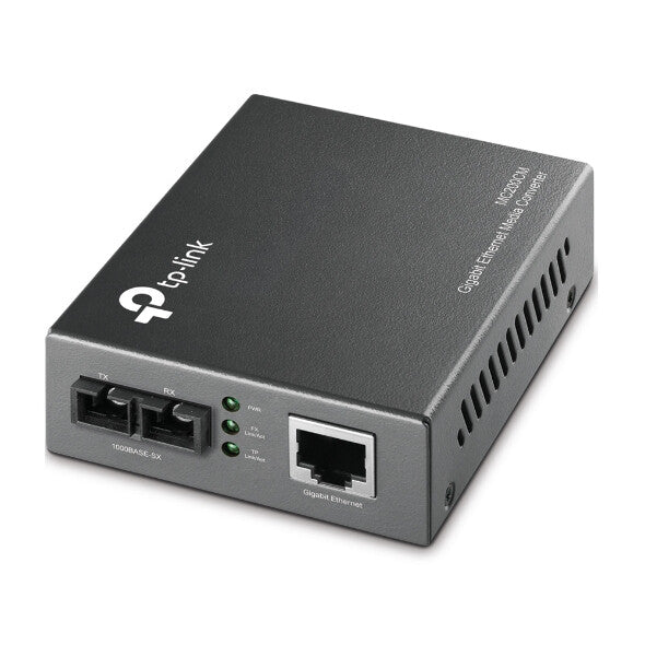 TP-Link Omada MC200CM netværksomformer til medie 1000 Mbit/s 850 nm Multitilstand Sort