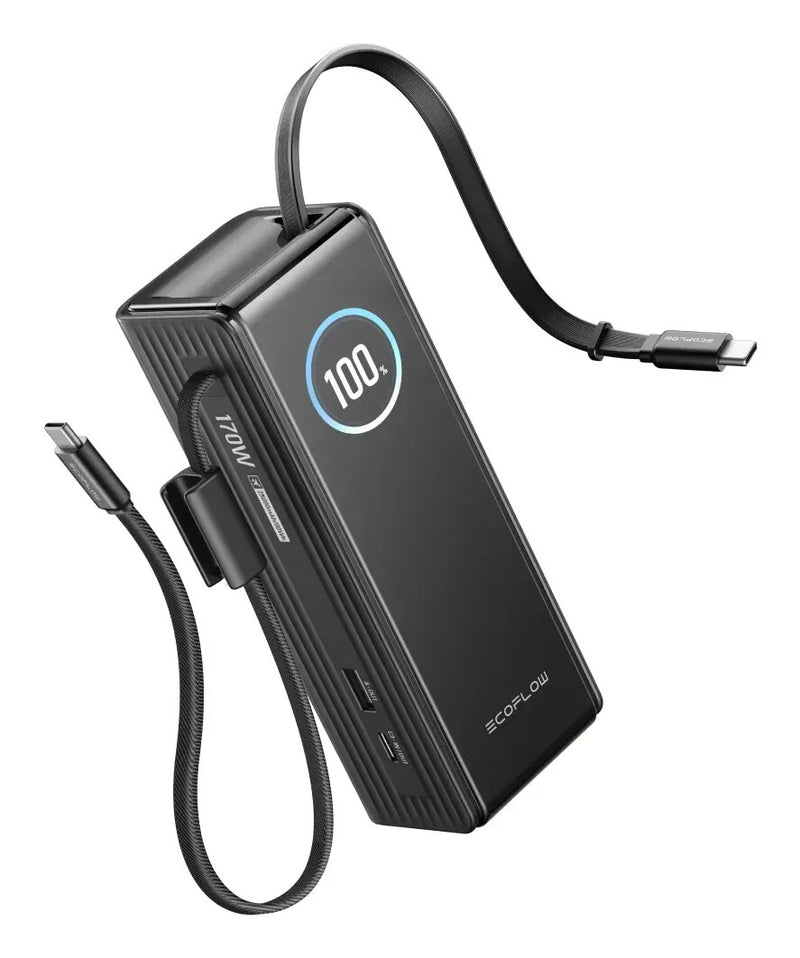 EcoFlow EF-RAPID25K100W-B-EU powerbank 25000 mAh Sort