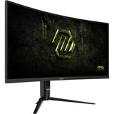 MSI MAG 342CQRF E20 computerskærm 86,4 cm (34") 3440 x 1440 pixel UltraWide Quad HD LCD Sort