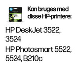 HP Original 364XL-blækpatron med høj kapacitet, sort