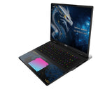 MSI Titan 18 HX Dragon Edition Draco Epic A2WJ-1218DE Intel Core Ultra 9 290HX Plus Laptop 45,7 cm (18") UHD+ 96 GB DDR5-SDRAM 4 TB SSD NVIDIA GeForce RTX 5090 Laptop GPU Wi-Fi 7 (802.11be) Windows 11 Home Sort Tysk