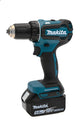 Makita DDF485RTJ3 bor 1900 rpm Nøglefri 1,5 kg Sort, Blå