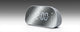 Muse M-170CMR radio Ur Digital Spejl, Hvid