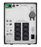 APC SMC1000IC UPS-enhed Interaktivt indgangsstik 1 kVA 600 W 8 AC stikkontakt(er)