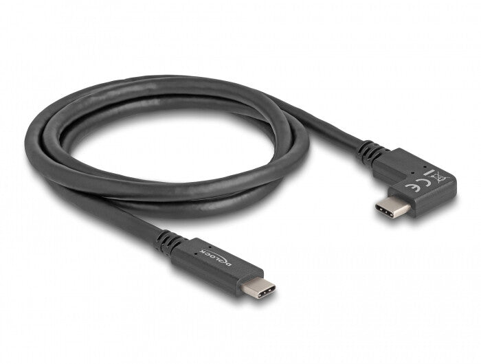 DeLOCK 80037 USB-kabel 1 m USB C 10 Gbit/sek. 60 W Sort
