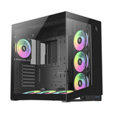 GameMax NEX C56 BK computeretui Midi Tower Sort