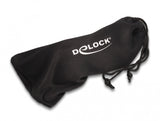 DeLOCK 90559 sikkerhedsbrille & brille Beskyttelsesbriller Plast Sort, Transparent