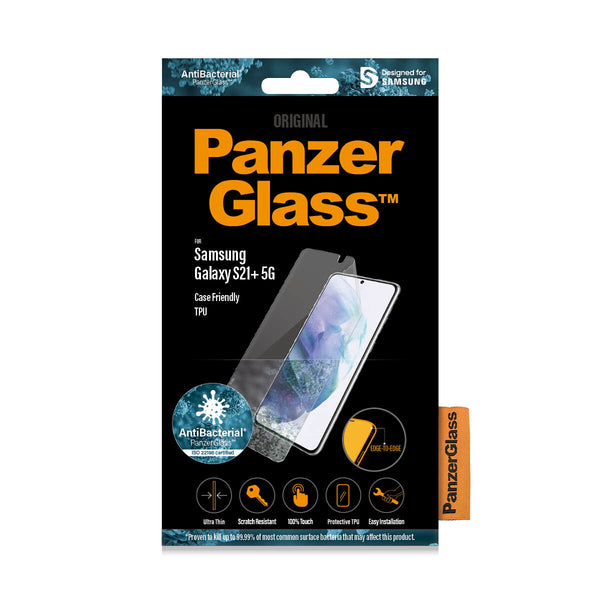 PanzerGlass ® Samsung Galaxy S21 Plus 5G | Skærmbeskyttelse