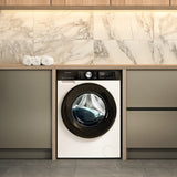 Hisense WD3S9043BW3 vaskemaskine - tørretumbler Fritstående Front-læsning Hvid