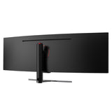 LC-Power LC-M49-DFHD-144-C-Q computerskærm 124,5 cm (49") 3840 x 1080 pixel UltraWide Full HD QLED Sort