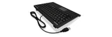 KeySonic ACK-540U+ (UK) tastatur Kontor USB QWERTY UK engelsk Sort