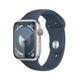 Apple Watch Series 9 45 mm Digital 396 x 484 pixel Berøringsskærm 4G Sølv Wi-Fi GPS (satellit)