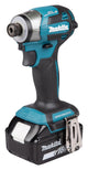 Makita DTD173RTJ elektrisk skruetrækker & slagbor 3600 rpm Sort, Blå