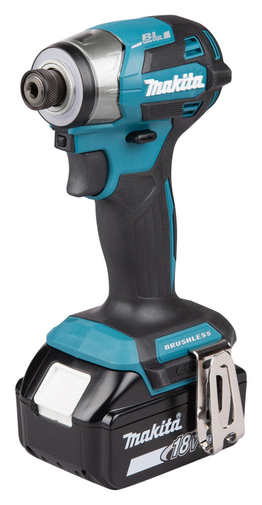 Makita DTD173RTJ elektrisk skruetrækker & slagbor 3600 rpm Sort, Blå